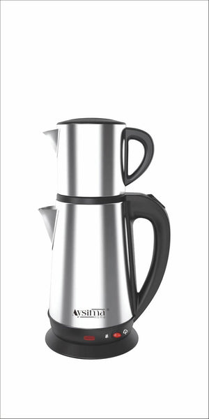 Aysima Home  Elektrischer Tee-Kocher Cay Demlik Tombik Caydanlik Caymatik BL-1883