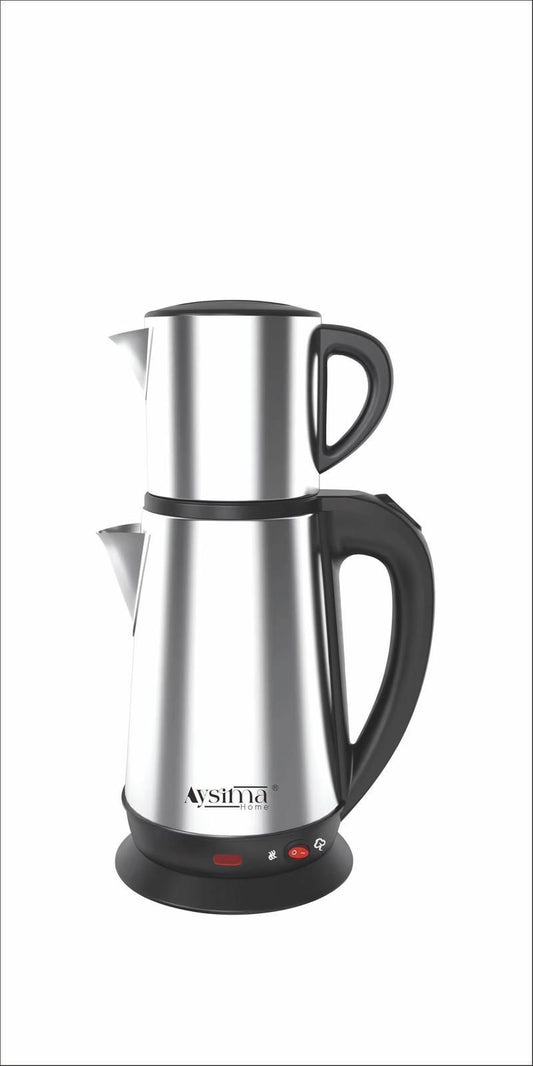 Aysima Home  Elektrischer Tee-Kocher Cay Demlik Tombik Caydanlik Caymatik BL-1883